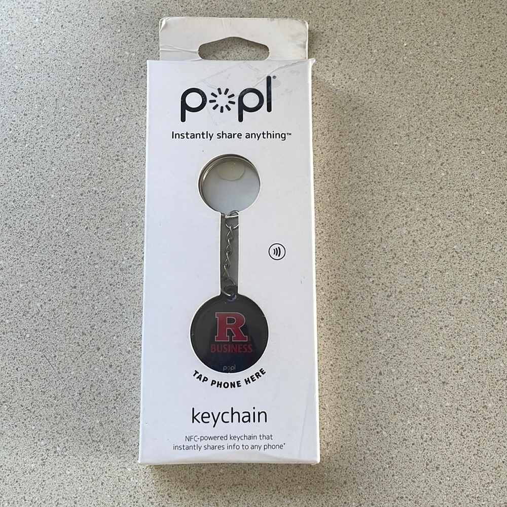 POPL - Rutgers keychain